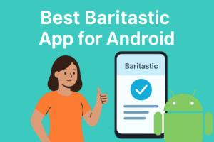 Best Baritastic app for Android showing food and weight tracking on a smartphone screen