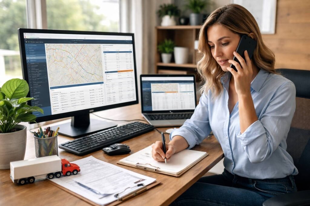 How to start a dispatching business from home using dispatch software and load boards