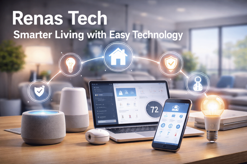Renas Tech smart living technology making daily life easier