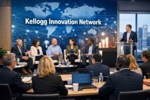 Kellogg Innovation Network connecting global executives to drive business innovation, digital transformation, and sustainable leadership