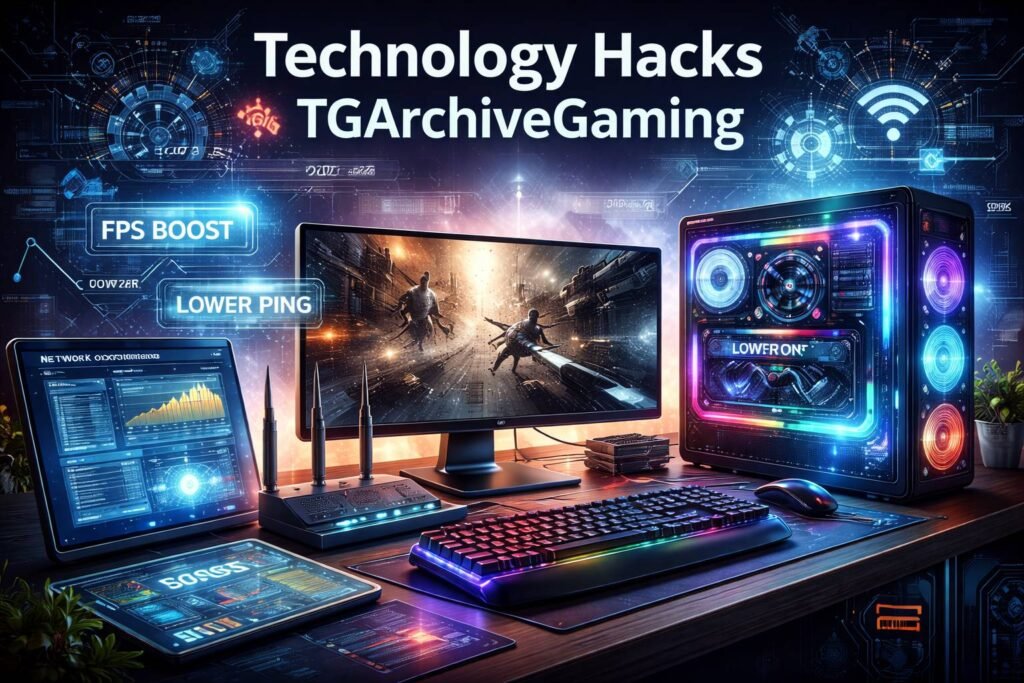 Technology Hacks TGArchiveGaming performance optimization setup with gaming PC and network tuning